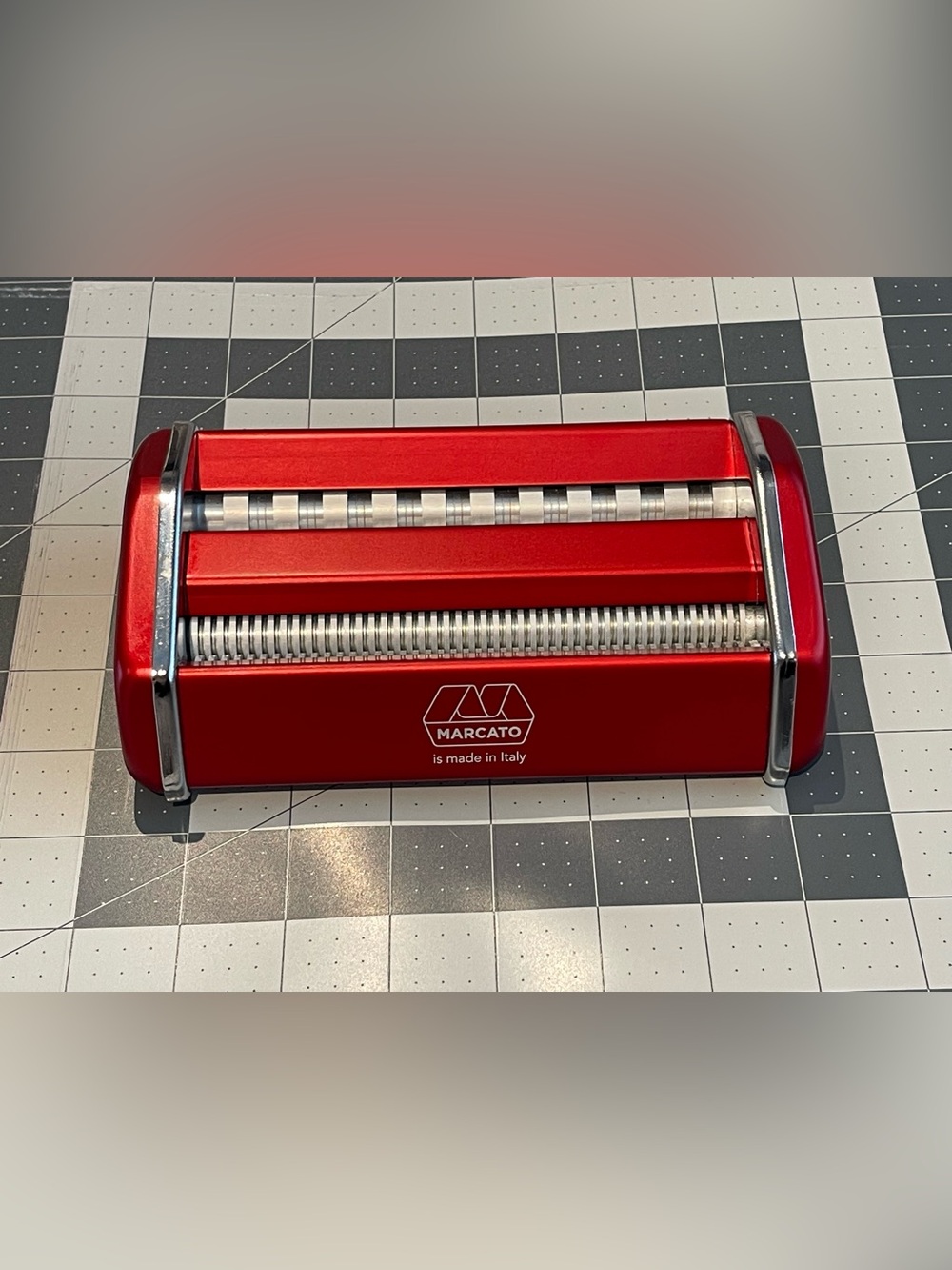 Marcato Atlas 150 Double Cutter Attachment RED Pasta Machine Part Made Italy